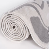 The Rugs Loft Abstract Grey Rug