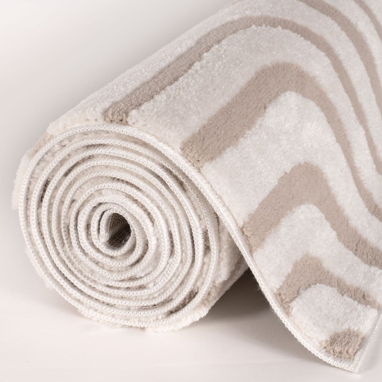 The Rugs Loft Geometric Beige Rug