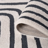 The Rugs Loft Geometric Blue Rug