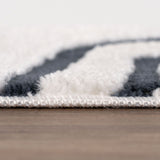 The Rugs Loft Geometric Blue Rug