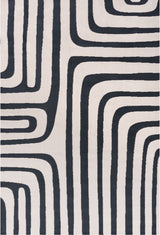 The Rugs Loft Geometric Blue Rug