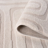 The Rugs Loft Geometric Cream Rug