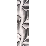 The Rugs Loft Geometric Dark Grey Rug