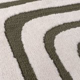 The Rugs Loft Geometric Green Rug