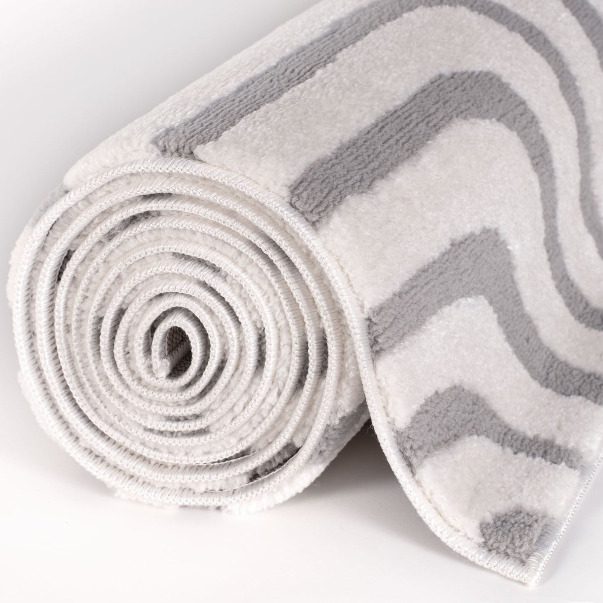 The Rugs Loft Geometric Grey Rug