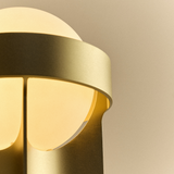 Tala Loop Table Lamp in Gold with Sphere IV