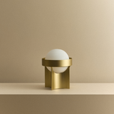Tala Loop Table Lamp in Gold with Sphere IV