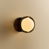 Tala Loop Wall Light in Dark Grey with Sphere IV