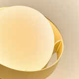 Tala Loop Wall Light in Gold + Sphere IV