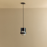 Tala Loop Single Pendant in Dark Grey with Sphere IV