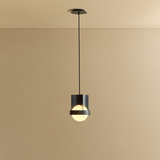 Tala Loop Single Pendant in Dark Grey with Sphere IV