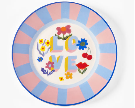 Eleanor Bowmer Cherry Special Floral Side Plate