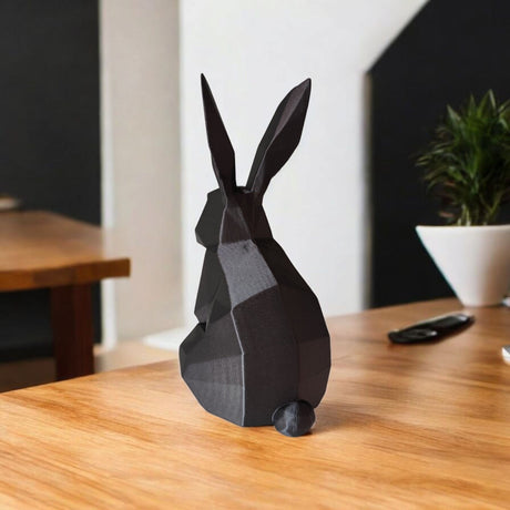 Filamora Studios Low Poly Rabbit Sculpture