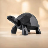 Filamora Studios Low Poly Turtle Sculpture