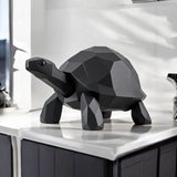 Filamora Studios Low Poly Turtle Sculpture