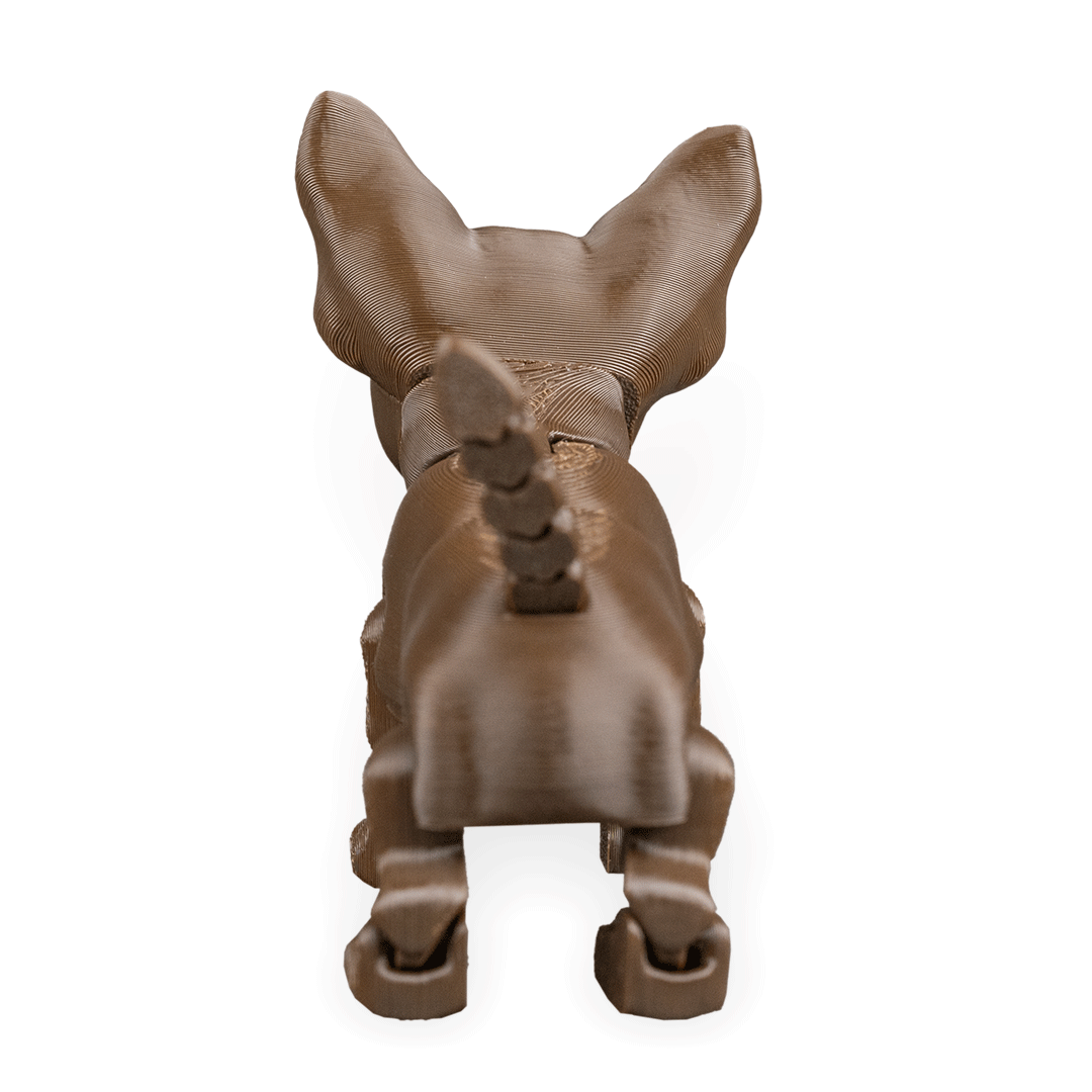 Filamora Studios Lupe Chihuahua 3D Printed Dog Figurine