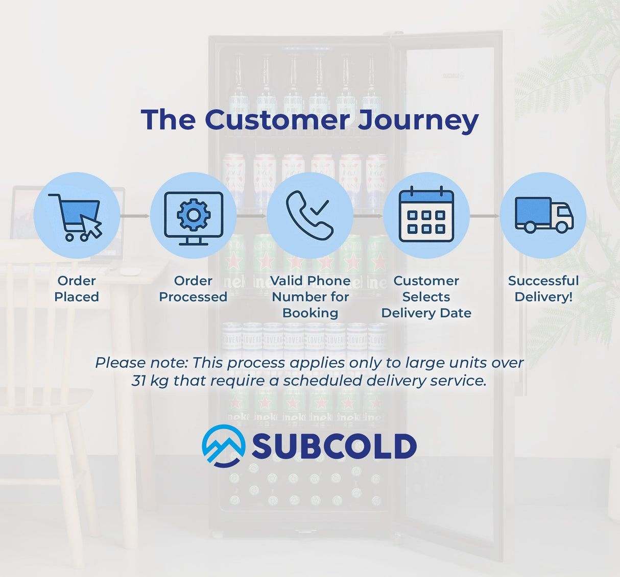 Subcold Maxi250 Tall Drinks Fridge Stainless Steel - 237L