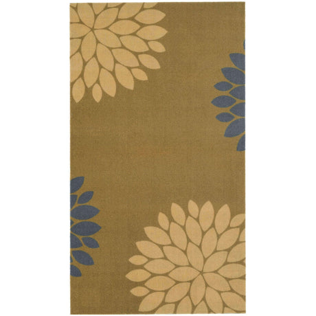 The Rugs Recycled Washable Floral Mat | 130
