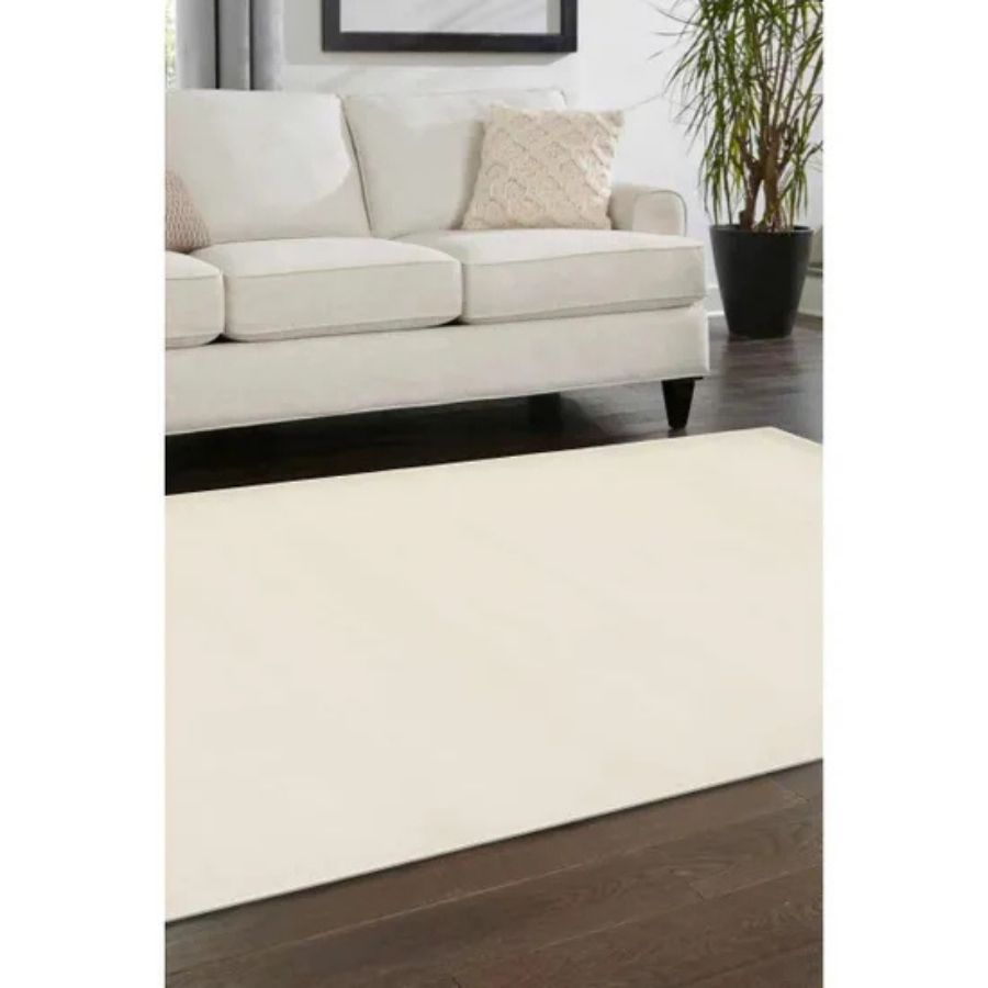 Ivory Coloured Rugs Maestro Solid Ivory Rug – Stylish Low‑Pile Indoor Area Rug | The Rugs ...