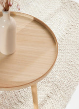 The Rugs Majoli Natural White Herringbone Wool Jute Rug