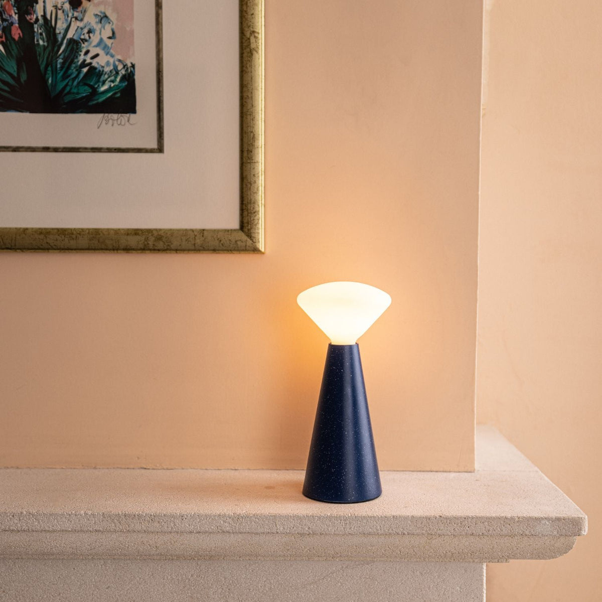 Tala Mantle Portable Lamp in Cobalt Blue