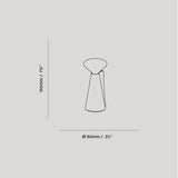 Tala Mantle Portable Lamp in Stone White - Set of 2