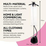 Fridja F1200 Clothes Steamer Pro - 2200W