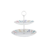 Price & Kensington Meadow Porcelain Two Tier Cake Stand