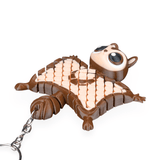 Filamora Studios Merle Flying Squirrel Keychain