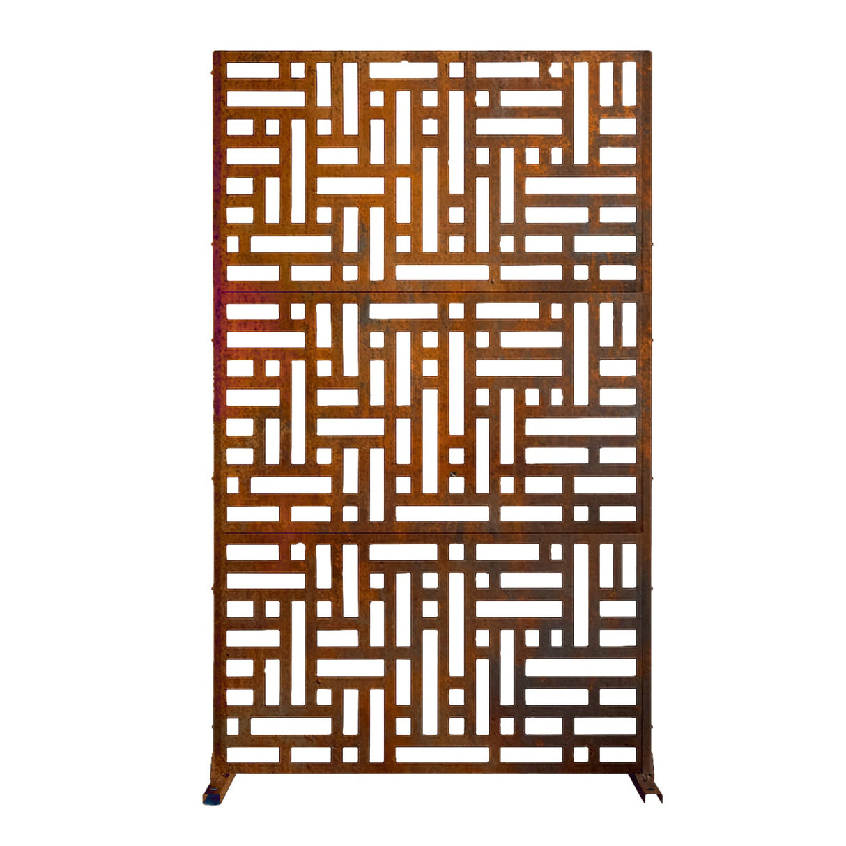 Nicoman Metal Indoor/Outdoor Privacy Screen 90cm x 180cm - Maze