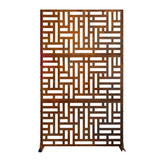 Nicoman Metal Indoor/Outdoor Privacy Screen 90cm x 180cm - Maze