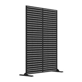 Nicoman Metal Indoor/Outdoor Privacy Screen 90cm x 180cm - Slats