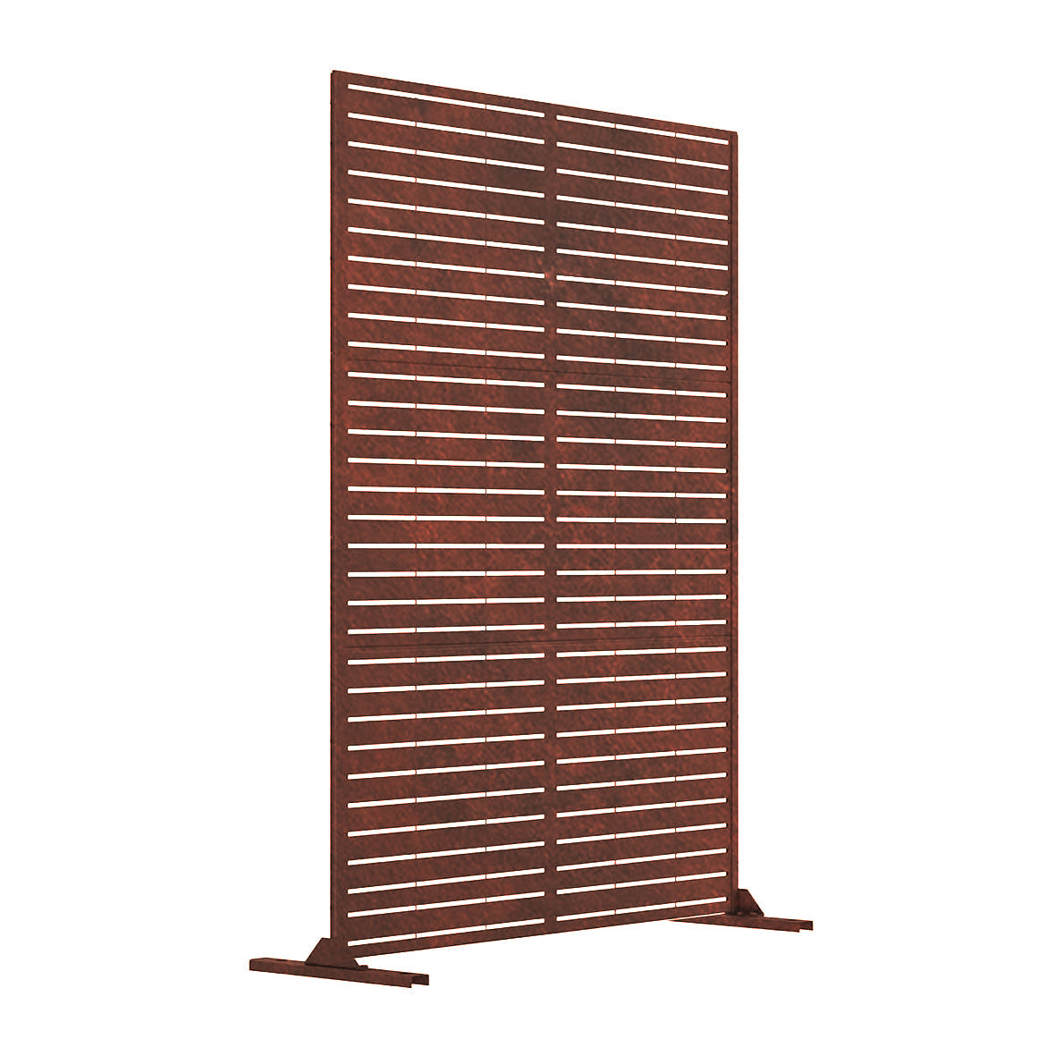 Nicoman Metal Indoor/Outdoor Privacy Screen 90cm x 180cm - Slats
