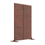 Nicoman Metal Indoor/Outdoor Privacy Screen 90cm x 180cm - Slats