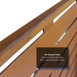 Nicoman Metal Indoor/Outdoor Privacy Screen 90cm x 180cm - Slats