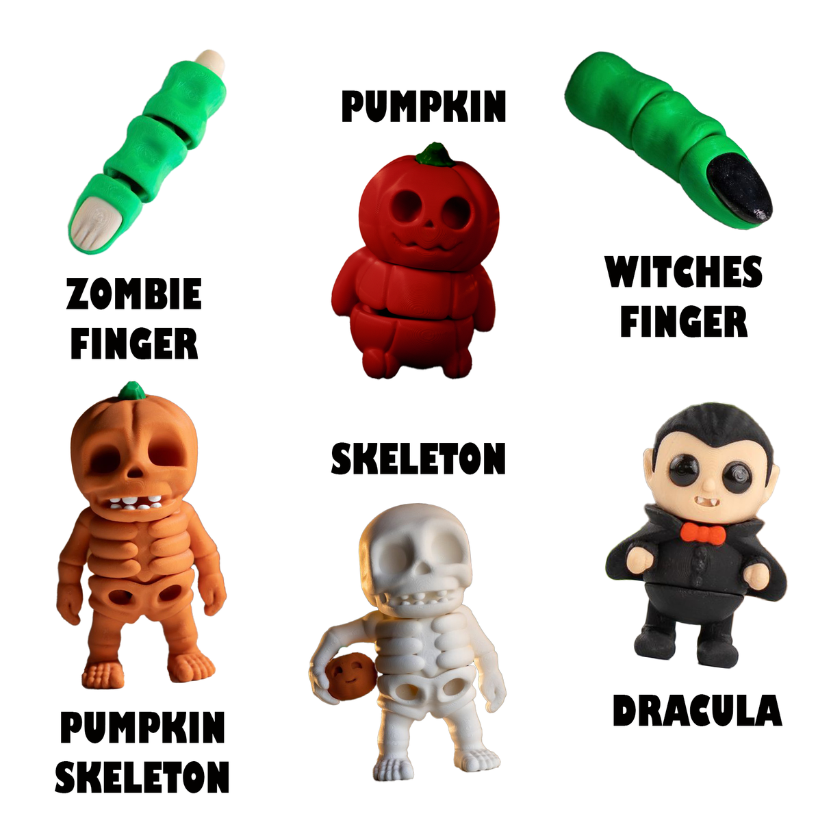 Filamora Studios 3D Printed Halloween Fidget Toy