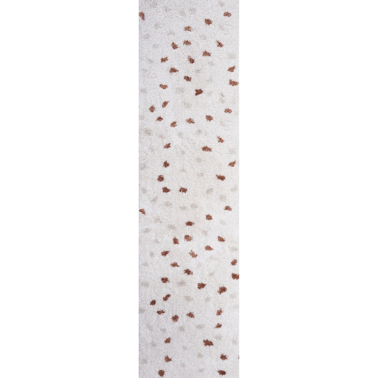 The Rugs Moodi Shaggy Cream Terra Biscotti Rug