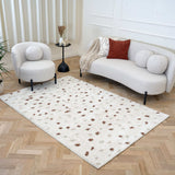 The Rugs Moodi Shaggy Cream Terra Biscotti Rug