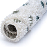 The Rugs Moodi Shaggy Green Drizzle Rug