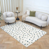 The Rugs Moodi Shaggy Green Drizzle Rug