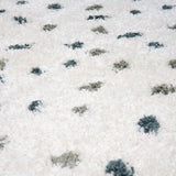The Rugs Moodi Shaggy Green Drizzle Rug