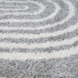 The Rugs Moodi Shaggy Grey Echo Rug