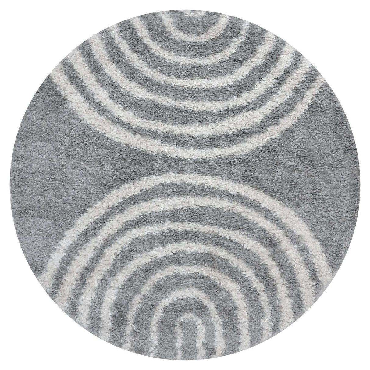 The Rugs Moodi Shaggy Grey Echo Rug