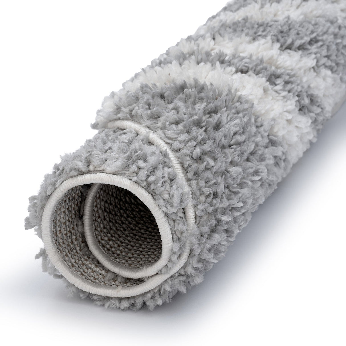The Rugs Moodi Shaggy Grey Echo Rug