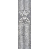 The Rugs Moodi Shaggy Grey Echo Rug