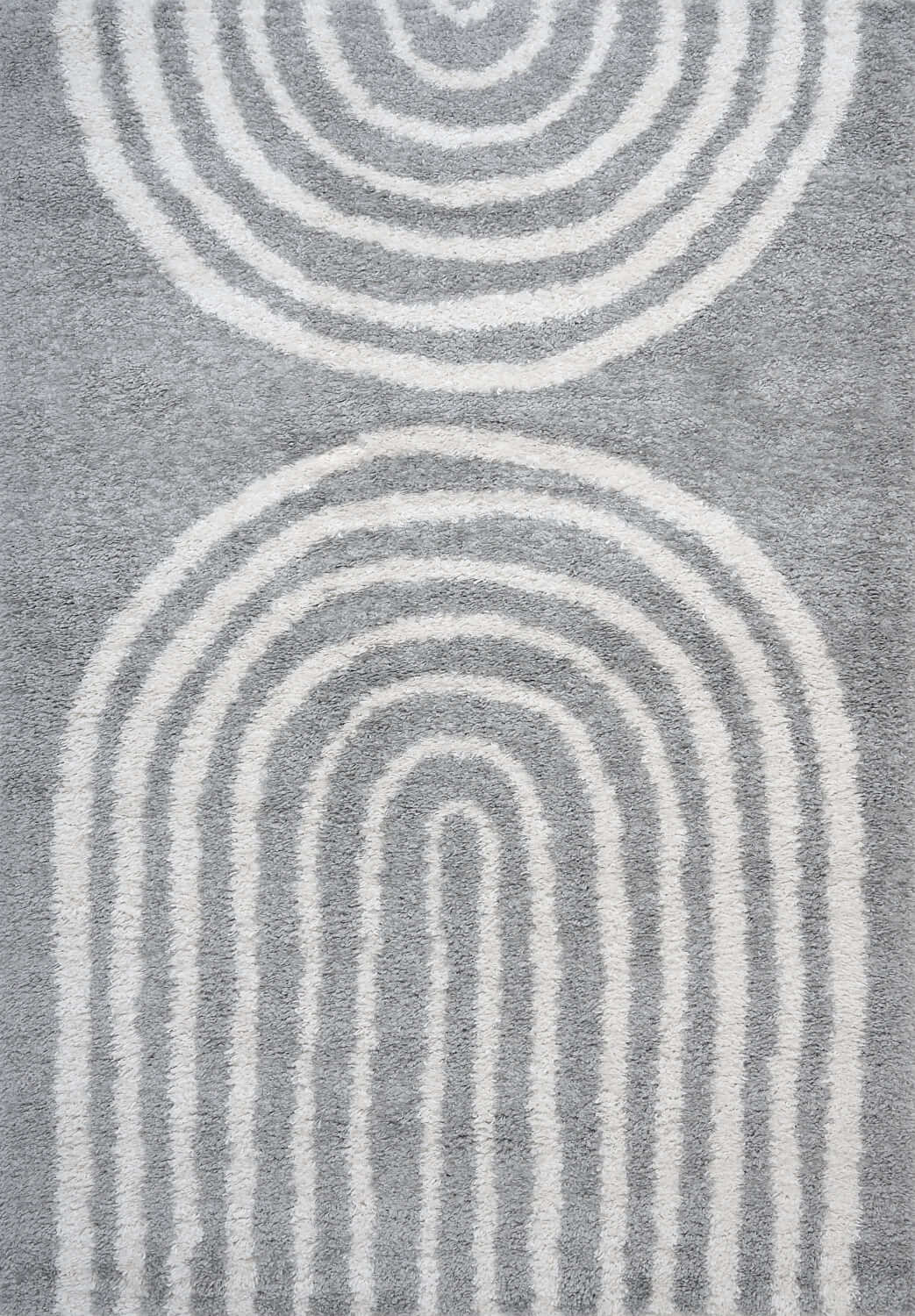 The Rugs Moodi Shaggy Grey Echo Rug