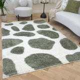 The Rugs Moodi Shaggy Green Erosan Rug