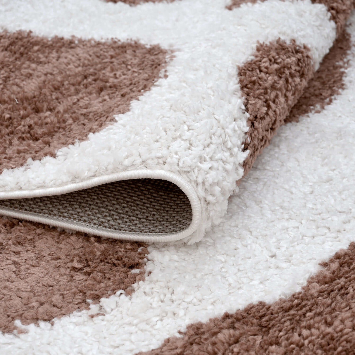 The Rugs Moodi Shaggy Terra Froth Rug