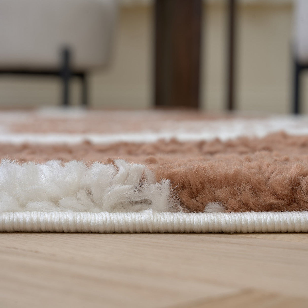 The Rugs Moodi Shaggy Terra Froth Rug