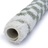 The Rugs Moodi Shaggy Green Lunel Rug